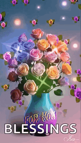 For You Bouquet De Fleurs GIF