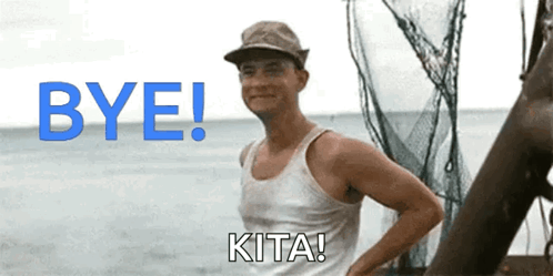 Forest Gump Bye GIF