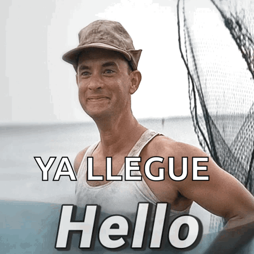 Forrest Gump Hello GIF
