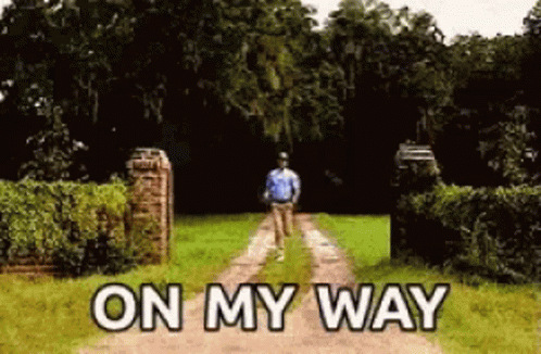 Forrest Gump On My Way GIF