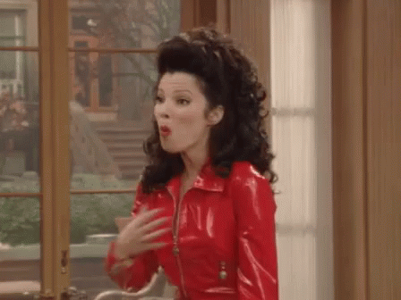 Fran Is Shocked GIF
