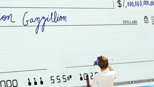 Fred Figglehorn Cheque GIF