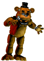Freddy Fazbear The Happiest Day Fnf Sticker