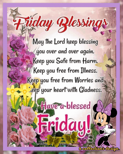 Friday Friday Blessings GIF