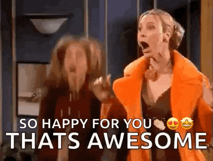 Friends Excited GIF