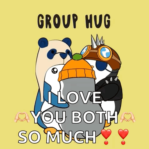 Friends Hug GIF