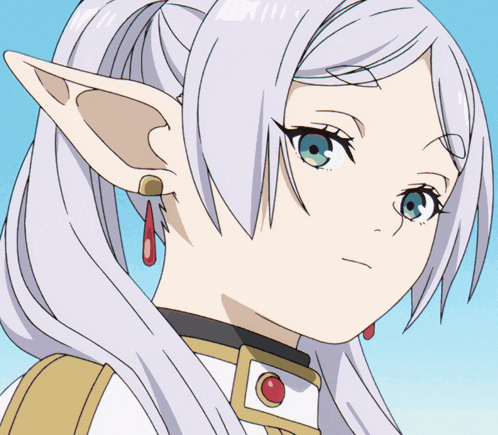 Frieren Grin GIF