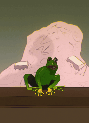 Frog Happy GIF