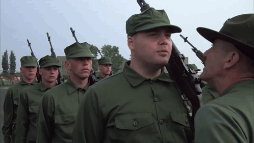 Full Metal Jacket Private Pyle GIF
