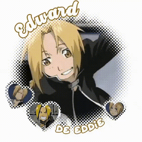Fullmetal Alchemist Edward Elric GIF