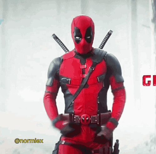 Funny Dance Deadpool GIF