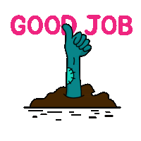 Funny Handsign Sticker
