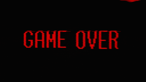 Game Over GIF