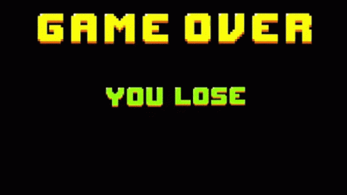 Game Over Rsjungle GIF