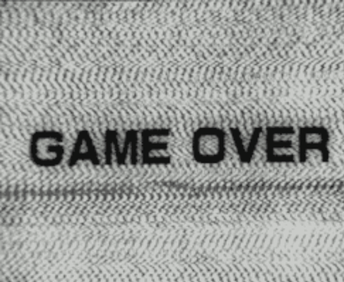 Game Over GIF
