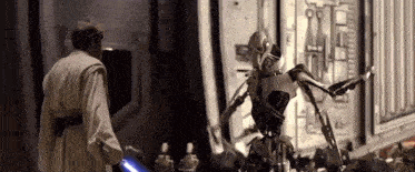 General Grievous Lightsabers GIF