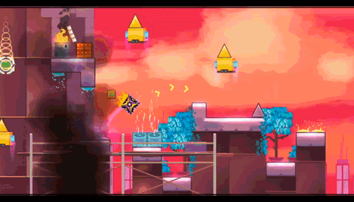 Geometry Dash Space Invaders GIF