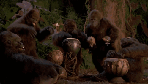 George Of The Jungle Gorilla Jam GIF