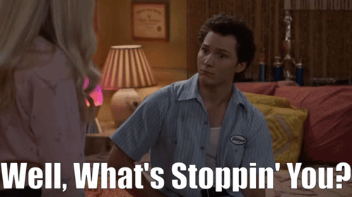 Georgie Cooper Well Whats Stoppin You GIF