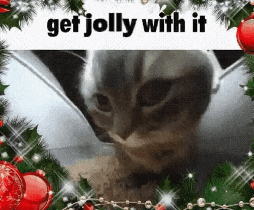 Get Jolly With It Christmas GIF