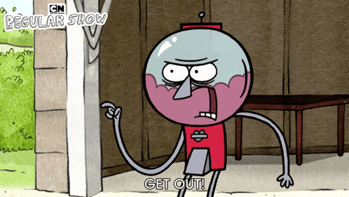 Get Out Benson GIF