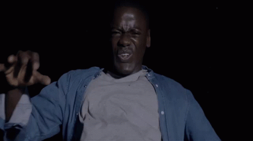 Get Out Falling GIF