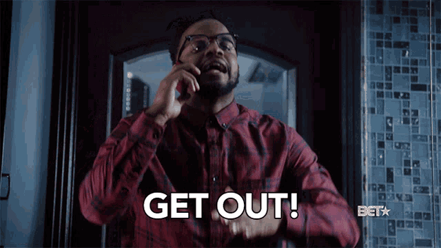 Get Out Stay Away GIF