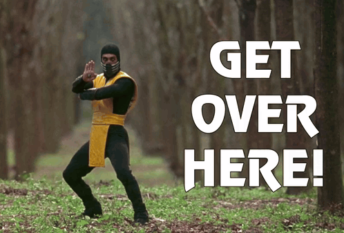 Get Over Here Come Here GIF