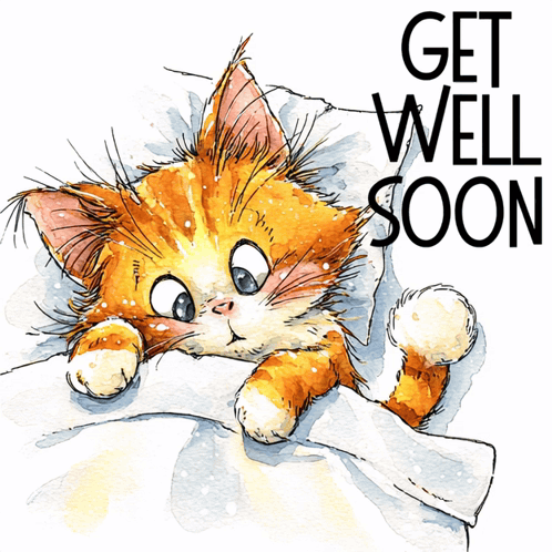 Get Well Soon Feel Better GIF
