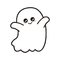 Ghost White Sticker