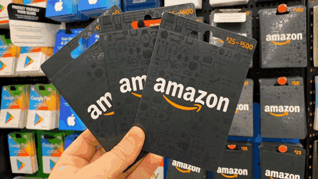 Gift Card Amazon Gift Card GIF