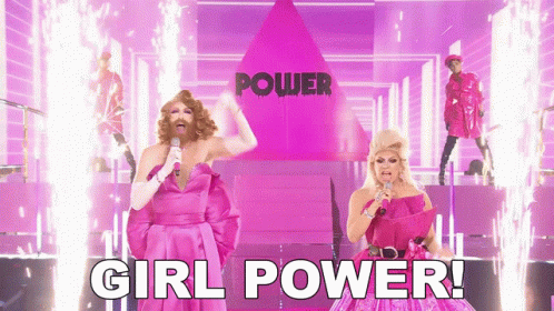 Girl Power Gingzilla GIF