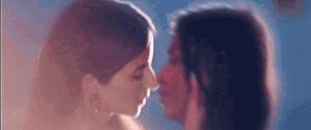 Girls Kissing Yuri GIF