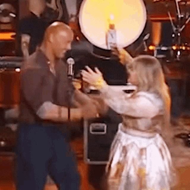 Give Me A Hug Dwayne Johnson GIF
