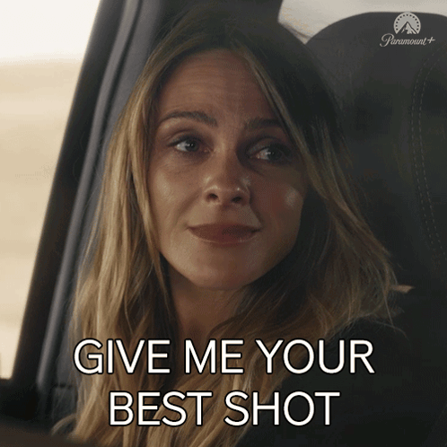 Give Me Your Best Shot Abigail Reese GIF