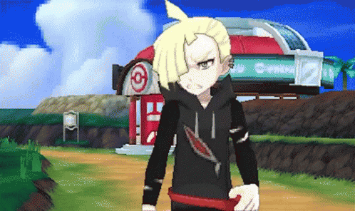 Gladion Edgy GIF