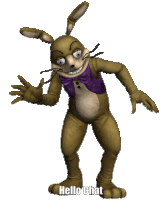 Glitchtrap William Afton Sticker