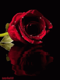 Glitter Rose GIF