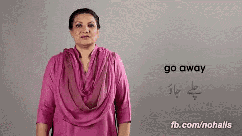 Go Away GIF