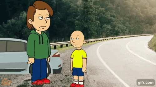 Goanimate Caillou GIF