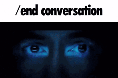 God End Conversation GIF