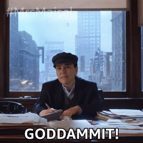 Goddammit Susie Myerson GIF
