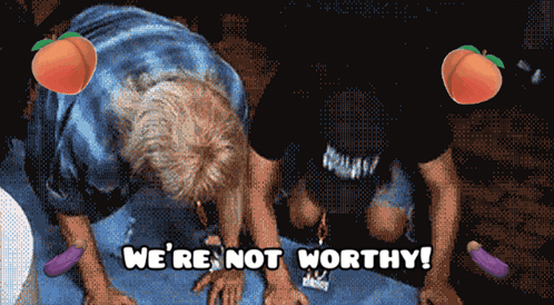 Goddez Not Worthy GIF