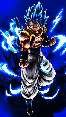 Gogeta Blue Supes Sayan God Super Saiyan Meme