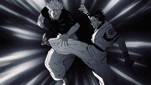 Gojo Vs Sukuna Scarlet X1 GIF
