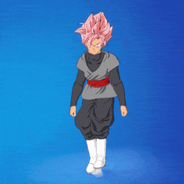 Goku Black Fortnite GIF