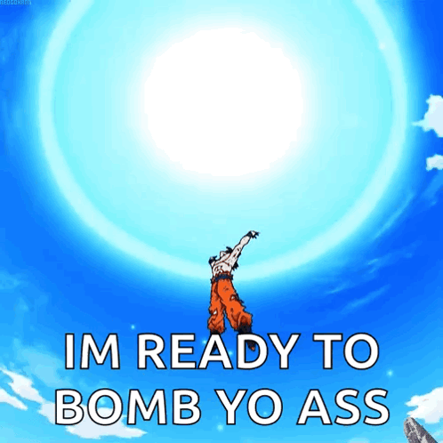 Goku Spiritbomb GIF
