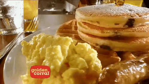 Golden Corral Breakfast GIF