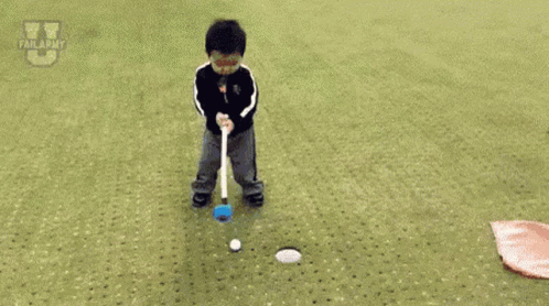 Golf Angry GIF