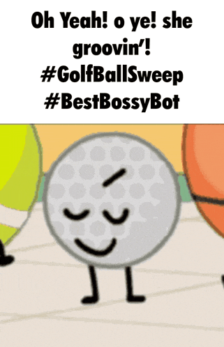 Golf Ball Bfdi Gb Bfdi GIF